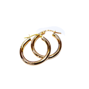 9ct Yellow gold Hoop earrings