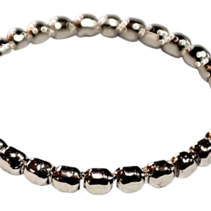 Argentium silver wedding band